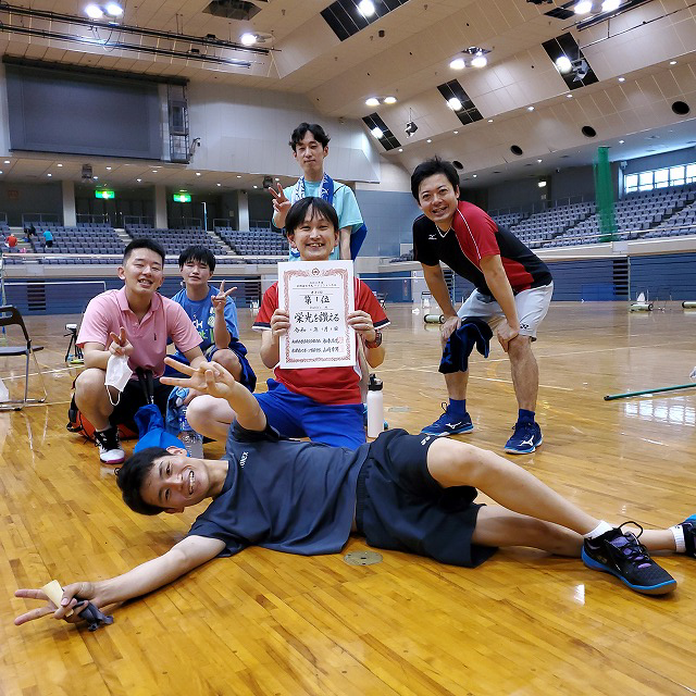 船橋バドミントン団体戦写真