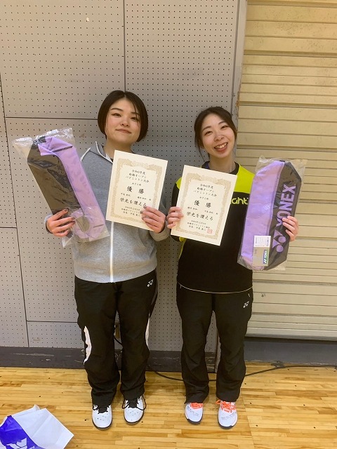 船橋バドミントン優勝写真